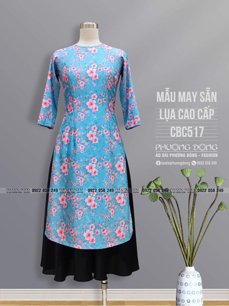 Áo Dài Cách Tân Lụa Cao Cấp CBC517